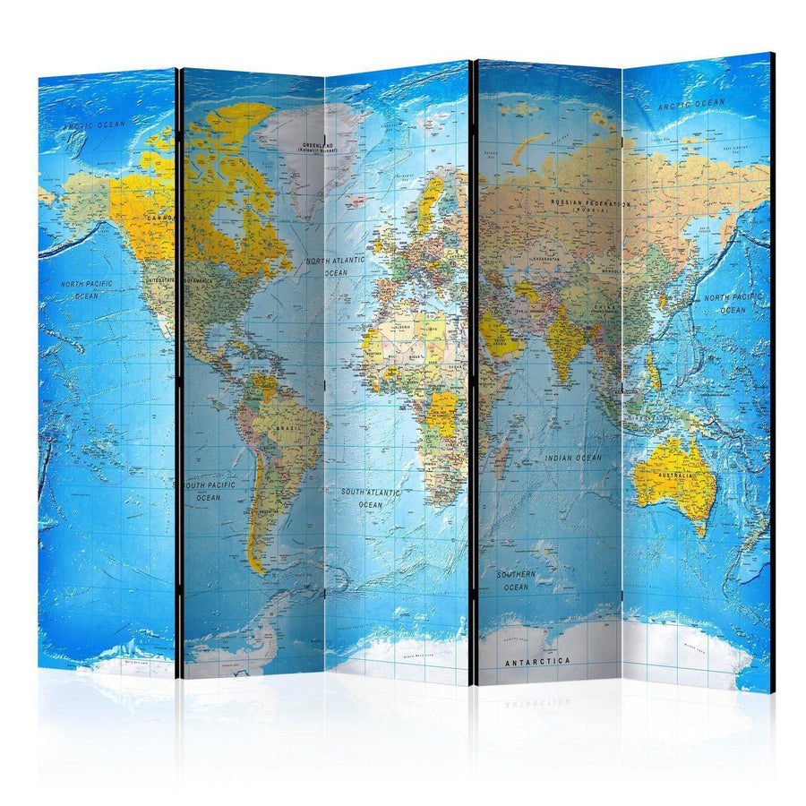 Paravent - World Classic Map Artgeist