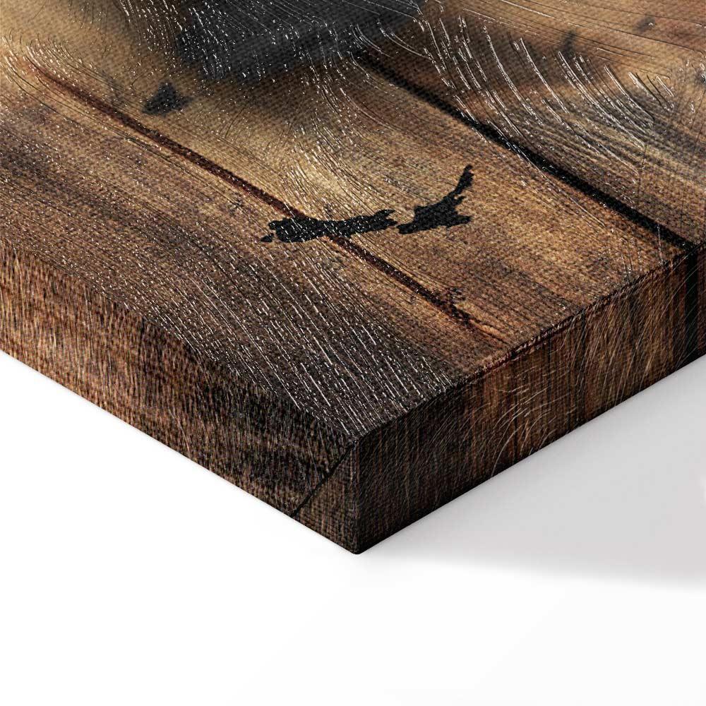 Leinwandbild - Silver World