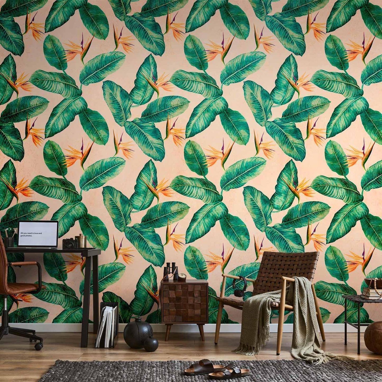 Fototapete - Peace of Wild Bushes - Second Variant