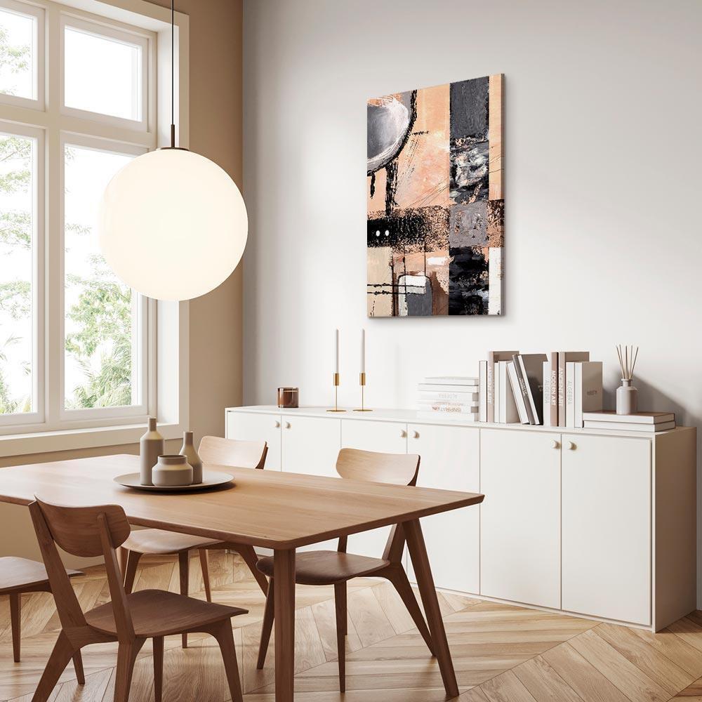 Leinwandbild - Enchanted Visions (1-part) - Artistic Background in Abstract Form