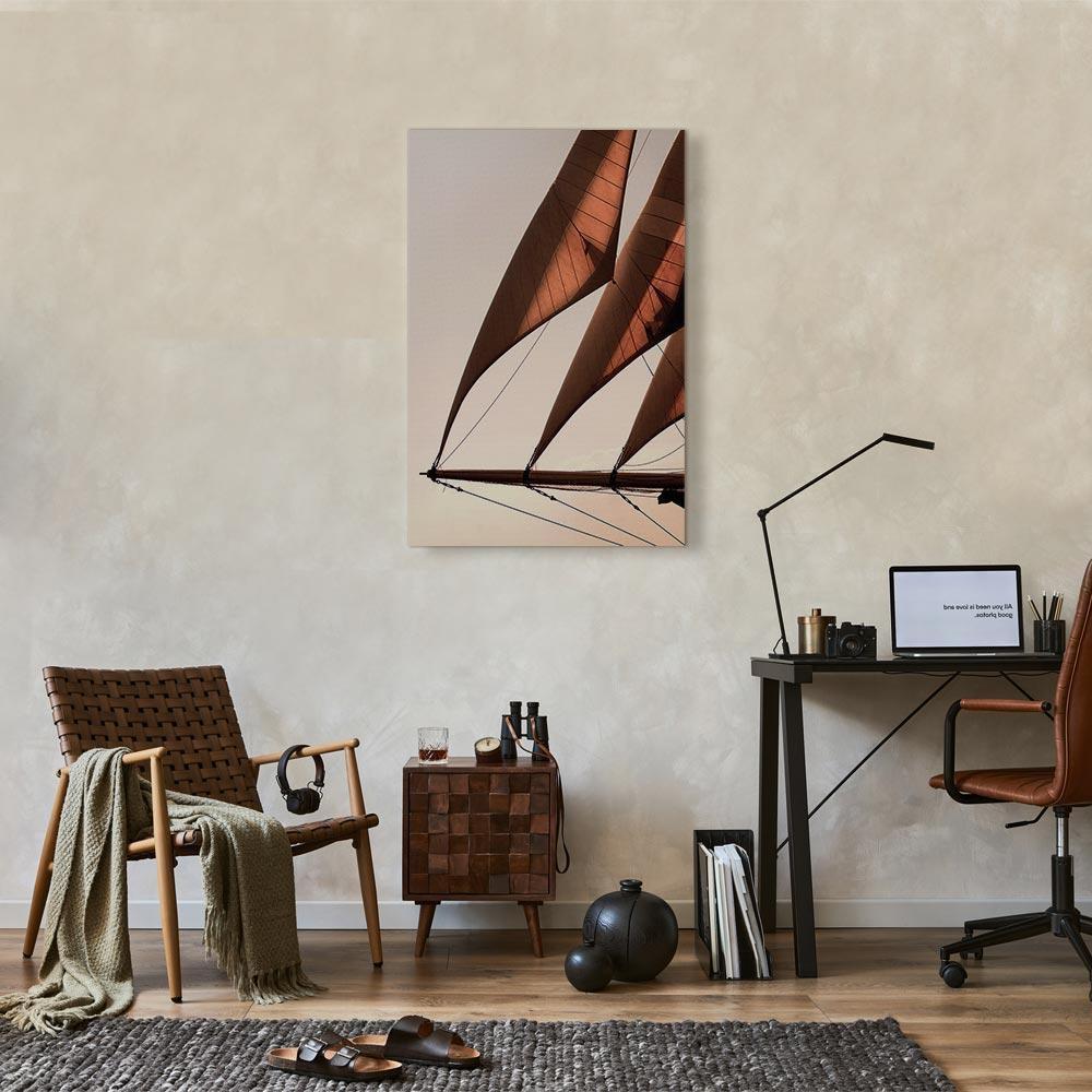 Leinwandbild - Sea Wind (1 Part) Vertical