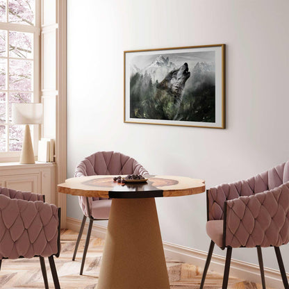 Poster - Howling Wolf