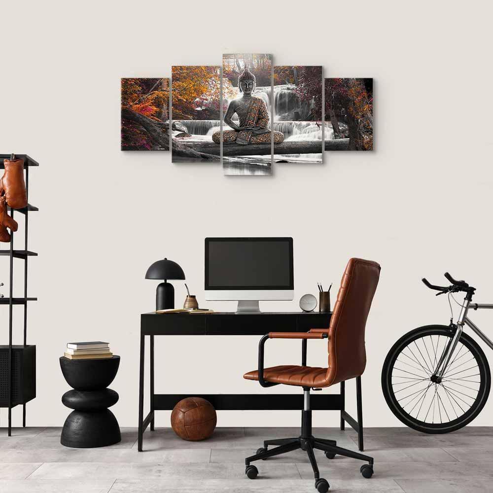 Leinwandbild - Autumn Buddha