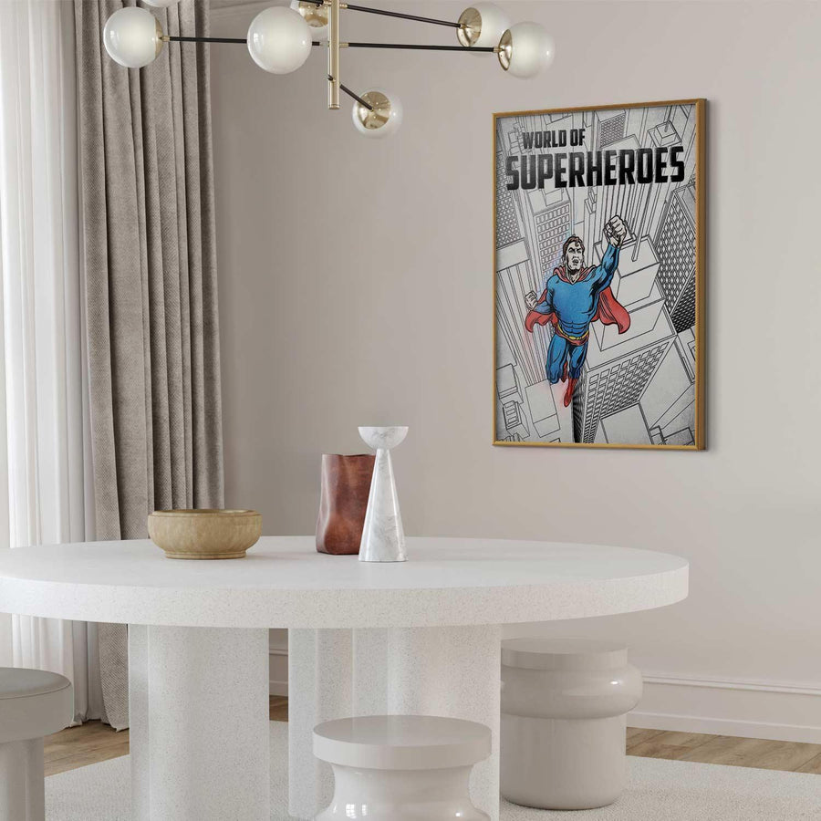 Poster - World of Superheroes Artgeist
