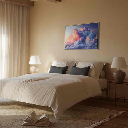 Leinwandbild - Clouds Like Painted: Artistic Brushes of Dawn Painting the Sky Artgeist