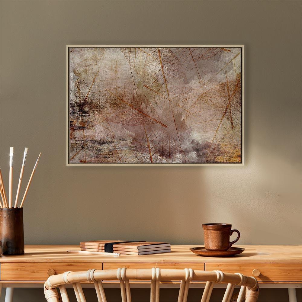 Leinwandbild - Imprint of Nature (1 Part) Wide