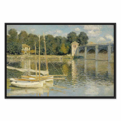 Leinwandbild - Claude Monet – Bridge at Argenteuil