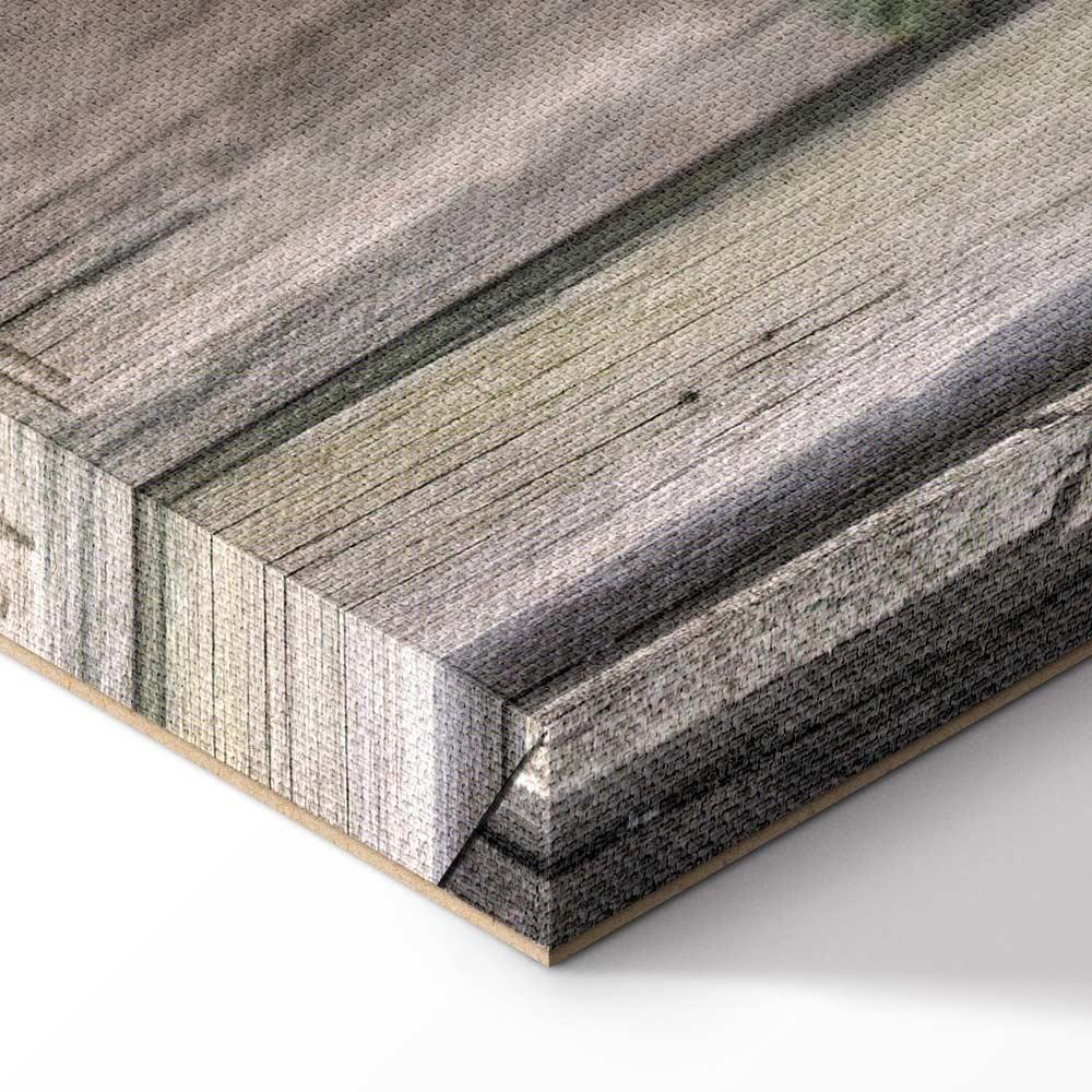 Leinwandbild - Christmas Wreath (1 Part) Vertical