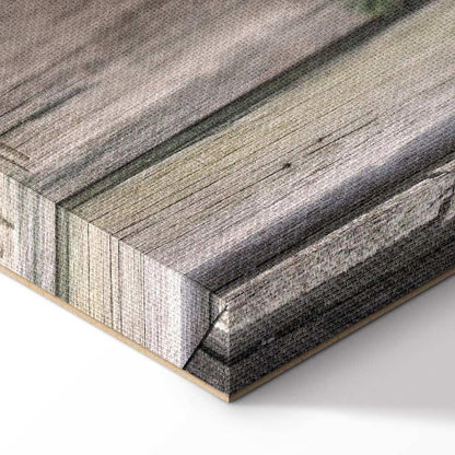 Leinwandbild - Christmas Wreath (1 Part) Vertical