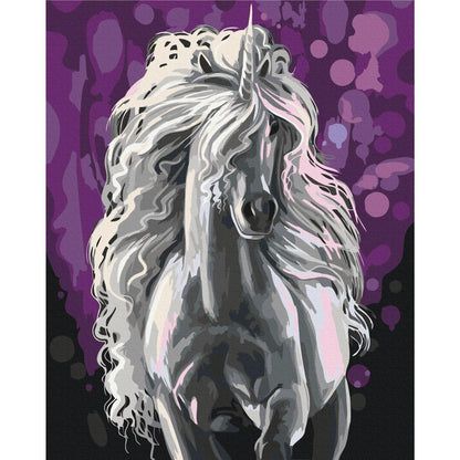 Malen nach Zahlen - White Unicorn
