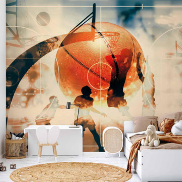 Fototapete - I love basketball! Artgeist