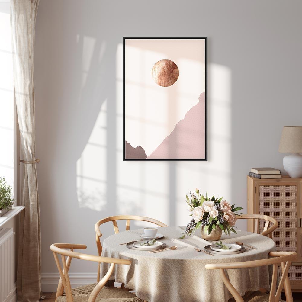 Leinwandbild - Mountain Planet (1 Part) Vertical