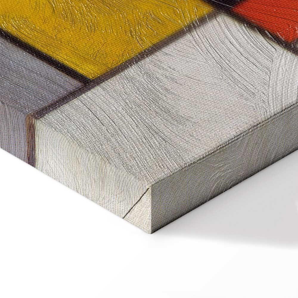 Leinwandbild - Piet Mondrian – Composition A