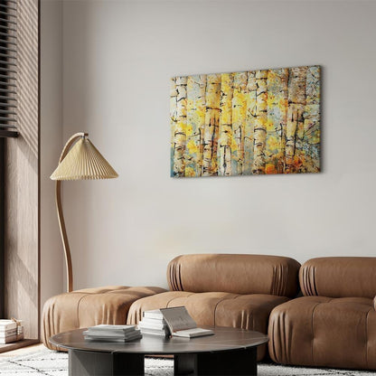 Leinwandbild - Summer Colors of the Forest (1 Part) Wide