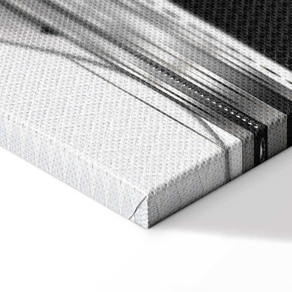 Leinwandbild - Silver Cut