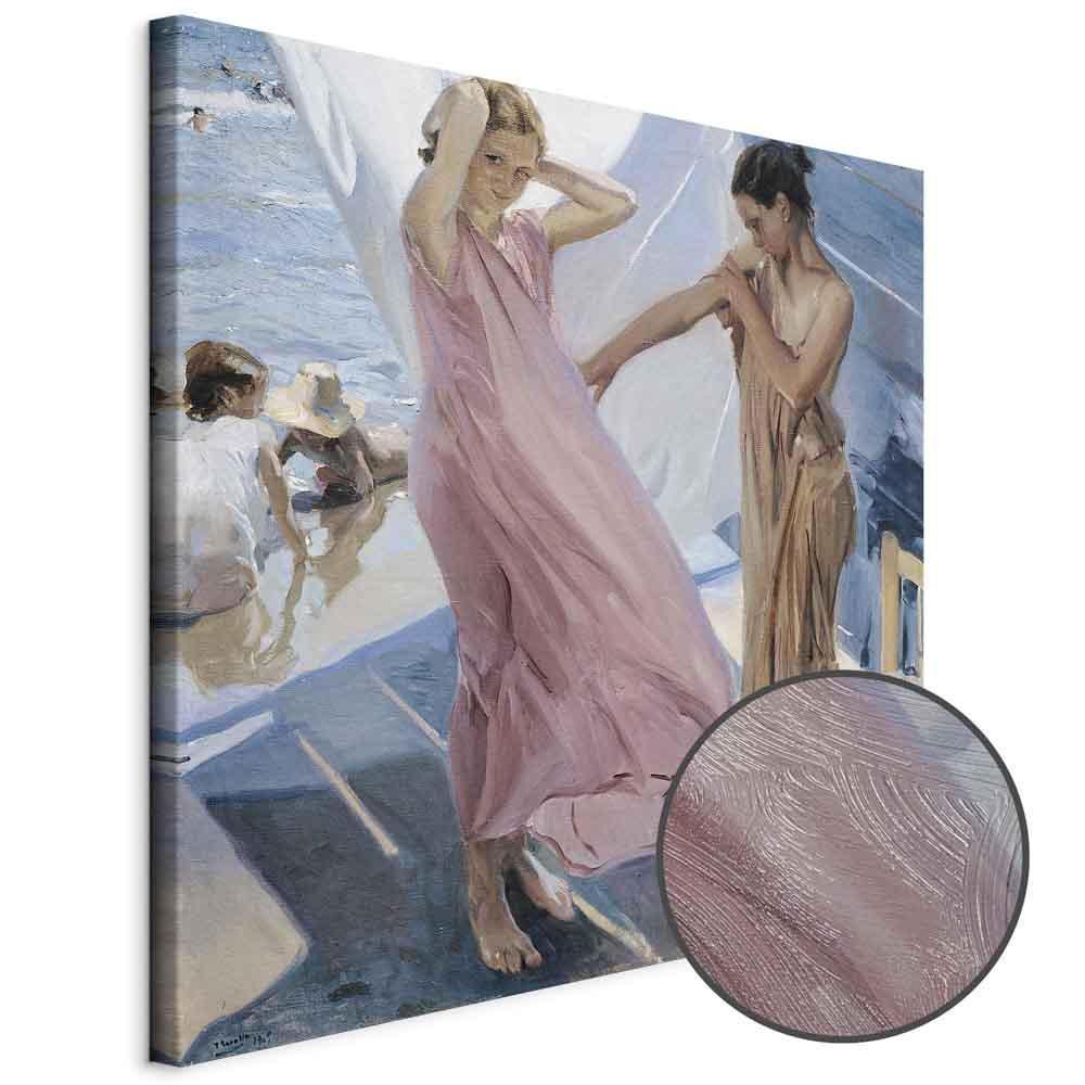 Leinwandbild - Joaquín Sorolla y Bastida – After Bathing, Valencia