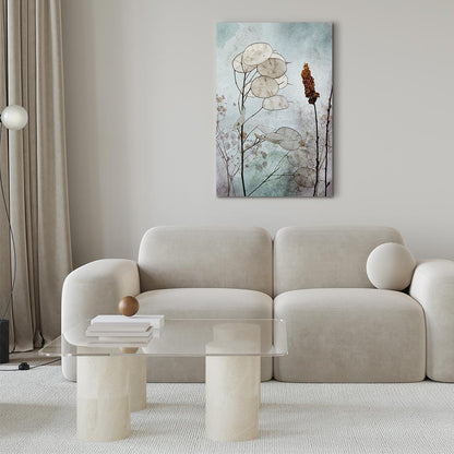 Leinwandbild - Lunaria Fruits (1 Part) Vertical