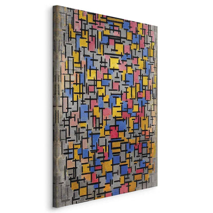 Leinwandbild - Composition (Piet Mondrian) Artgeist
