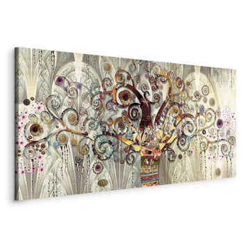 Leinwandbild Baum des Lebens – Symbolische Wandkunst auf hochwertiger Leinwand