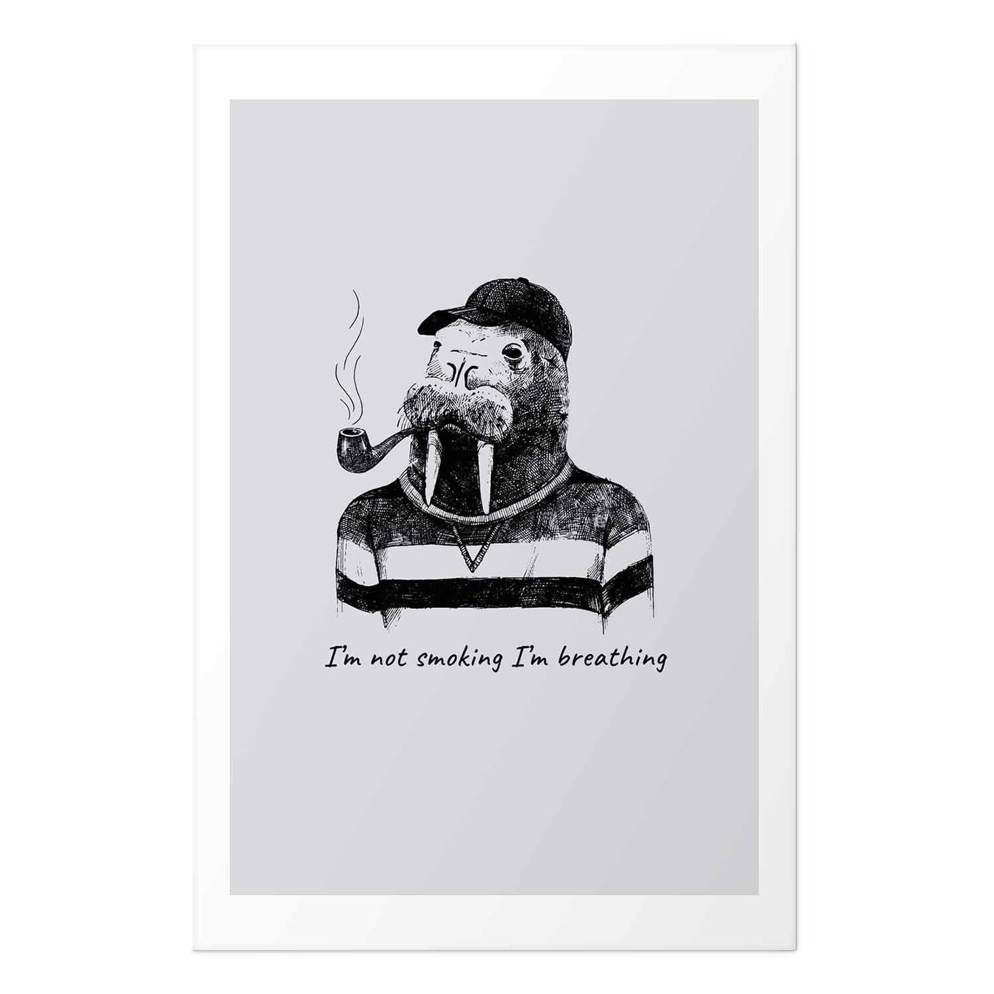 Poster - I'm Not Smoking I'm Breathing