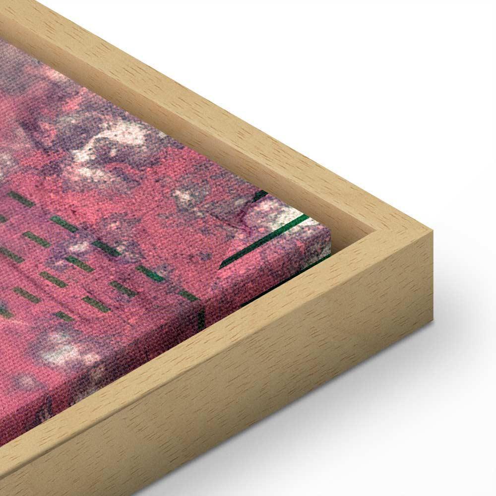 Leinwandbild - Crimson Abstraction (1 Part) Vertical