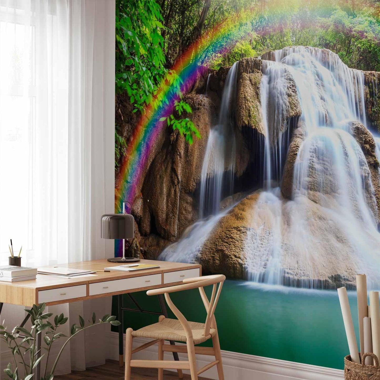 Fototapete - Waterfall of Fulfilled Wishes Artgeist