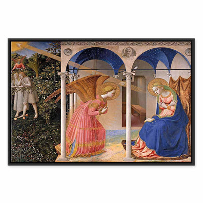 Leinwandbild - Fra Angelico – The Annunciation