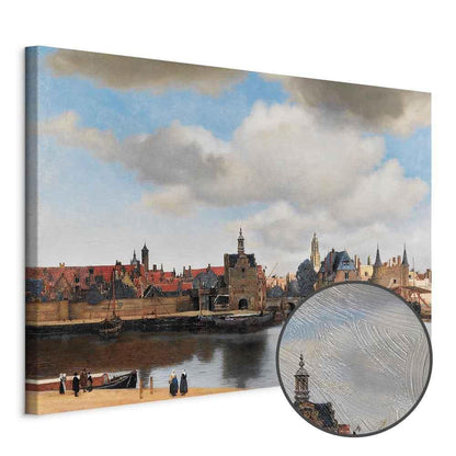 Leinwandbild - Jan Vermeer – View of Delft