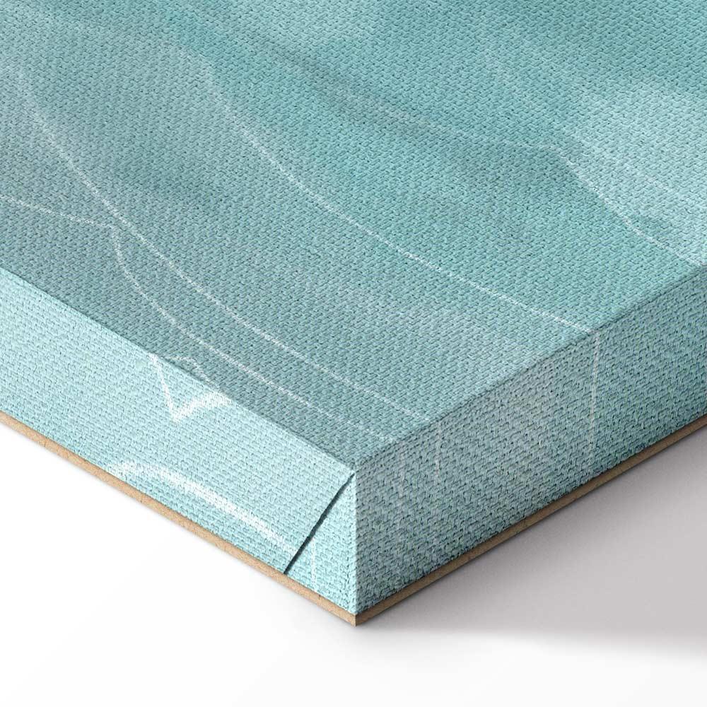 Leinwandbild - Night Waves (1 Part) Wide - Second Variant