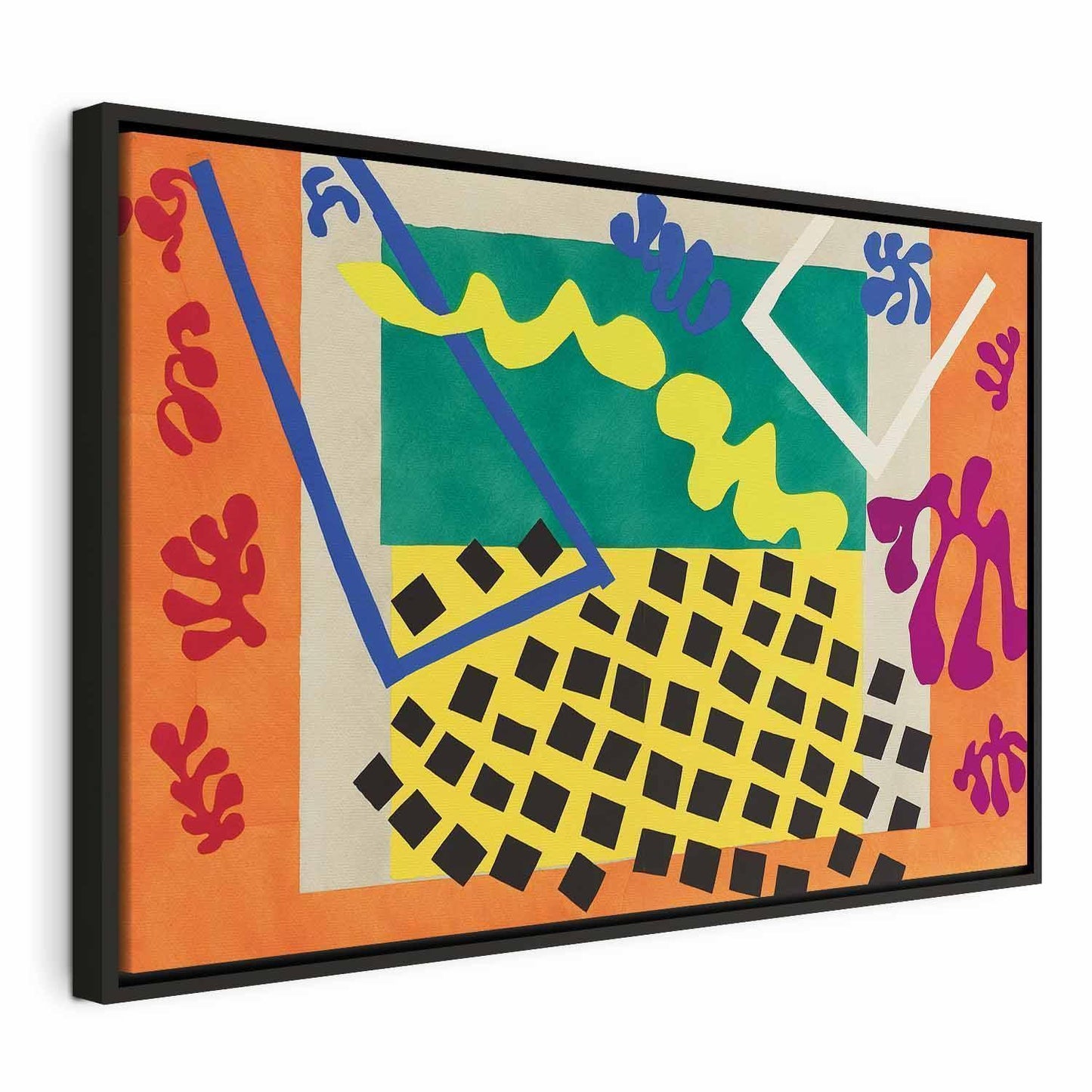 Leinwandbild - Henri Matisse – The Codomas (from Jazz)