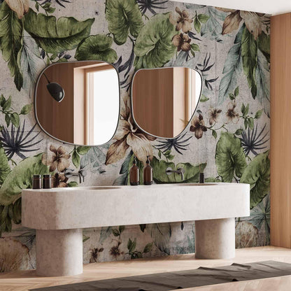 Fototapete - Vegetation of the City - First Variant