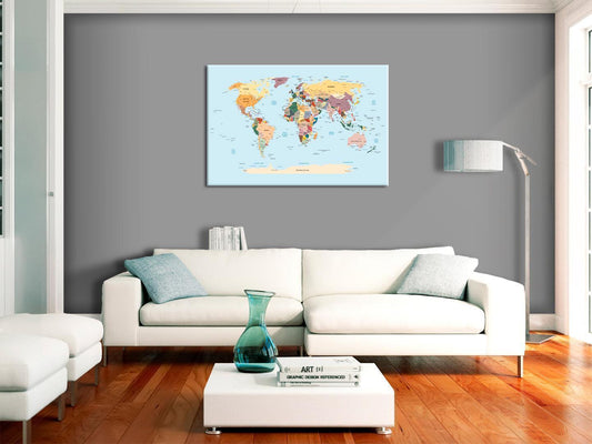 Korkbild - Travel with Me Artgeist