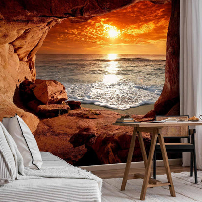 Fototapete - Exit from the Cave