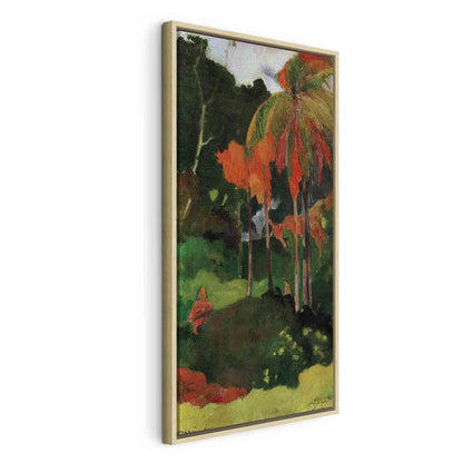 Leinwandbild - Mahana maa I (Paul Gauguin) Artgeist