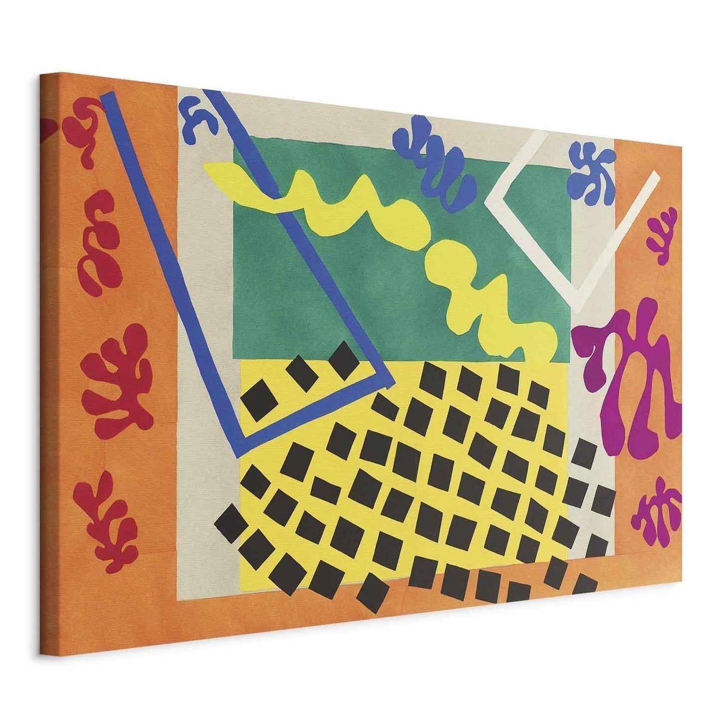 Leinwandbild - Henri Matisse – The Codomas (from Jazz)