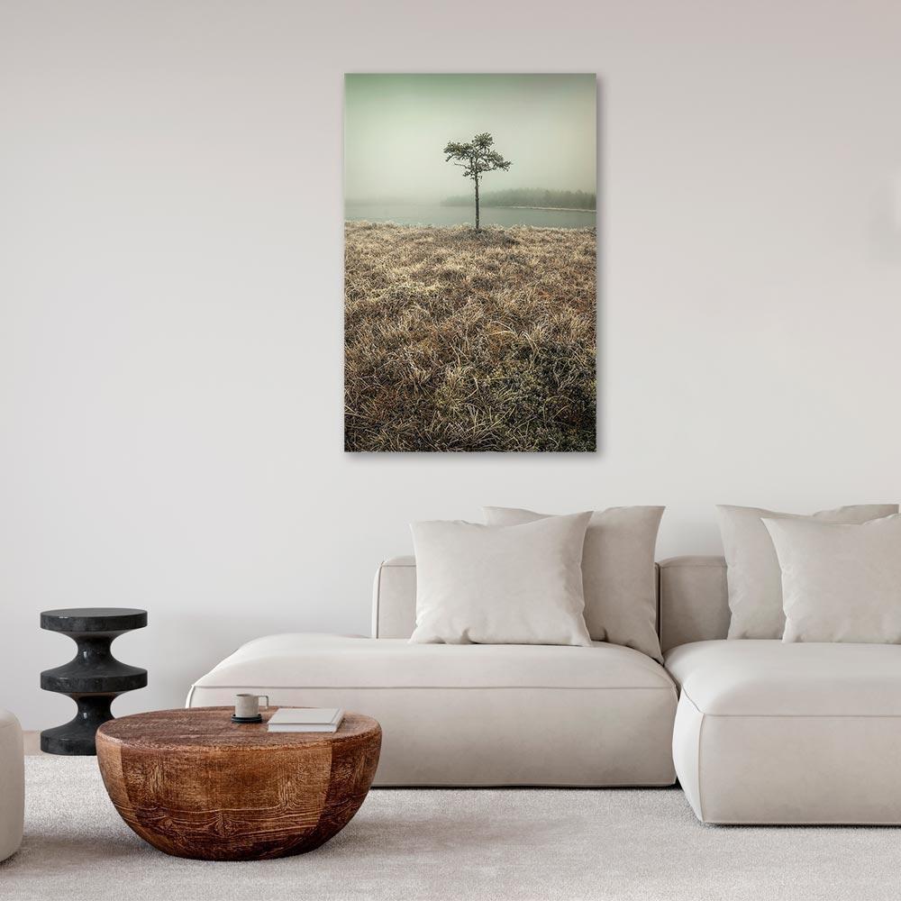 Leinwandbild - At the Lake Shore (1 Part) Vertical