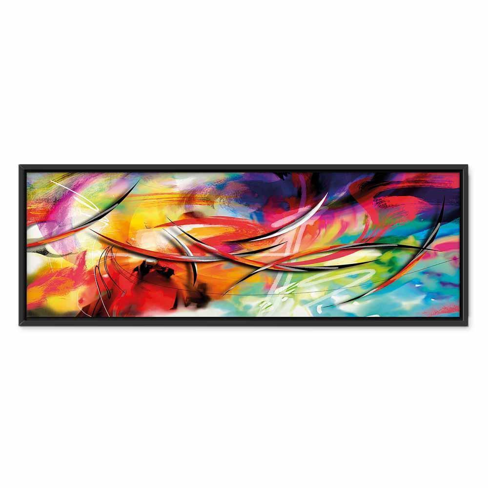 Leinwandbild - Dance of the rainbow