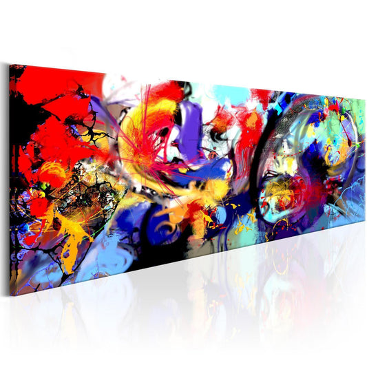Leinwandbild - Colourful Immersion Artgeist