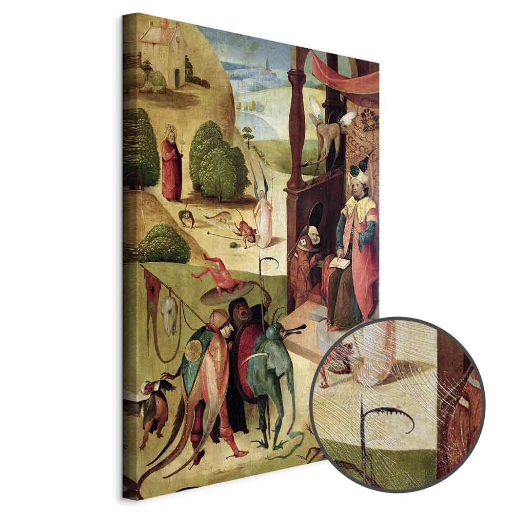 Leinwandbild - Hieronymus Bosch – St James and the Magician