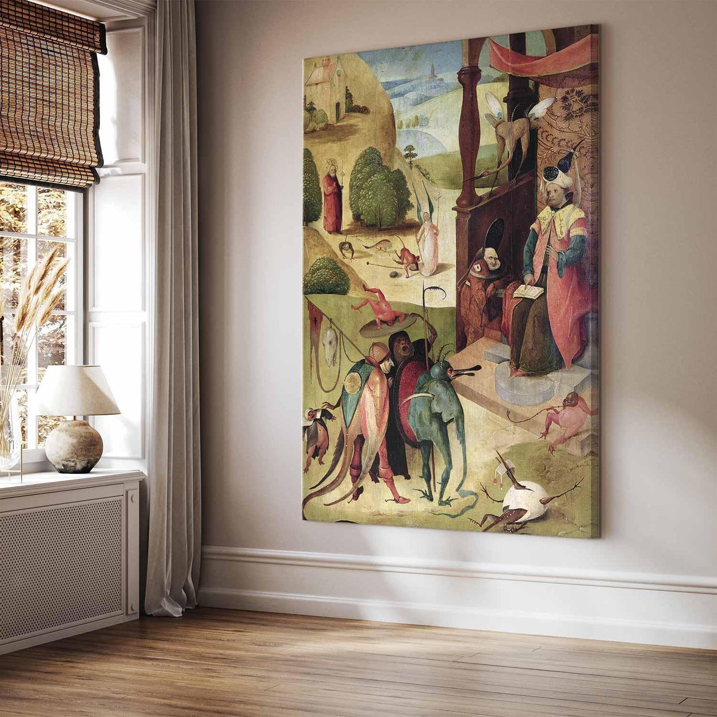 Wandbild XXL - Hieronymus Bosch – St James and the Magician