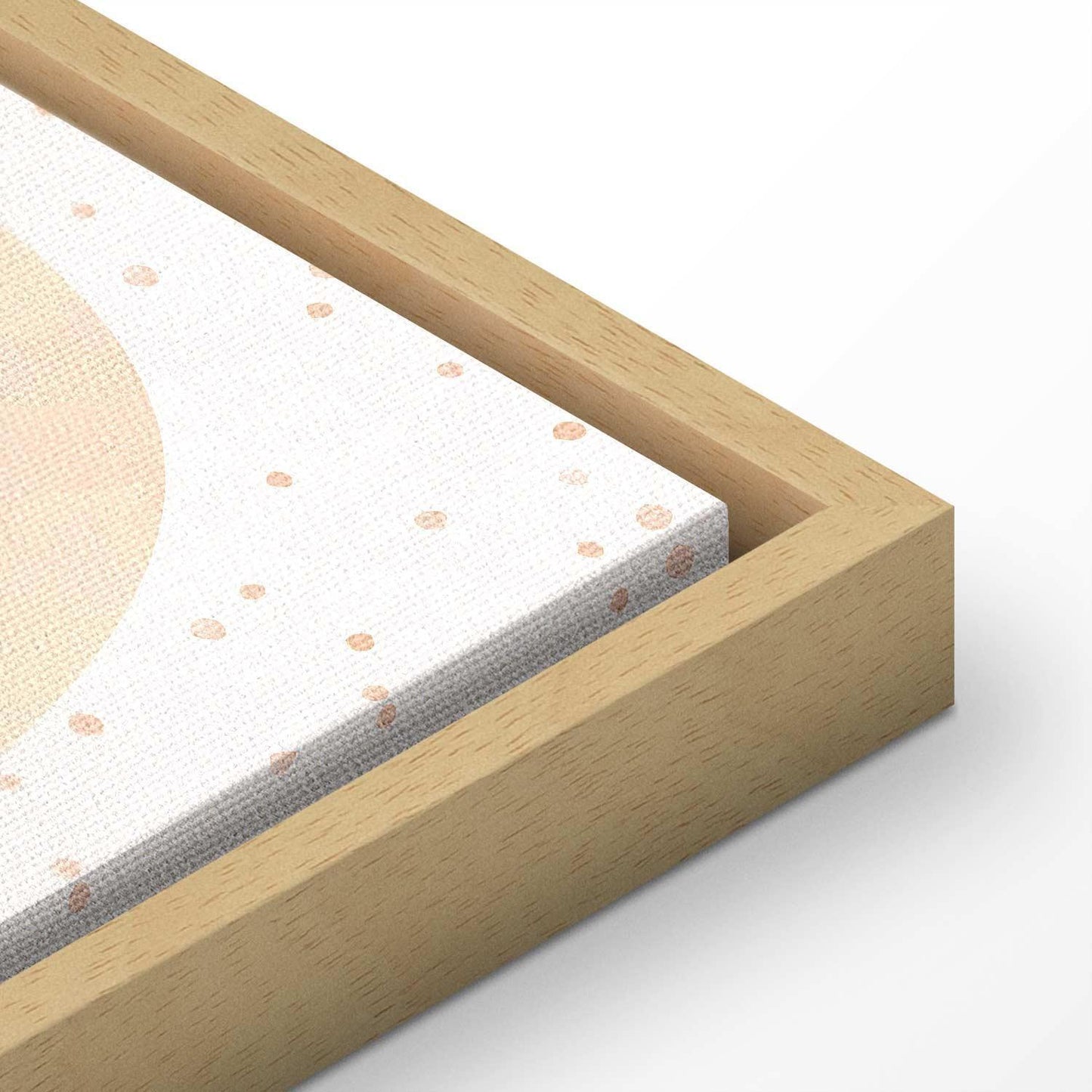 Leinwandbild - Spring - Pastel Rainbows with Hearts on a Rainy Day