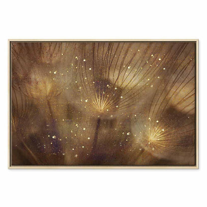 Leinwandbild - Golden Dandelions (1 Part) Wide