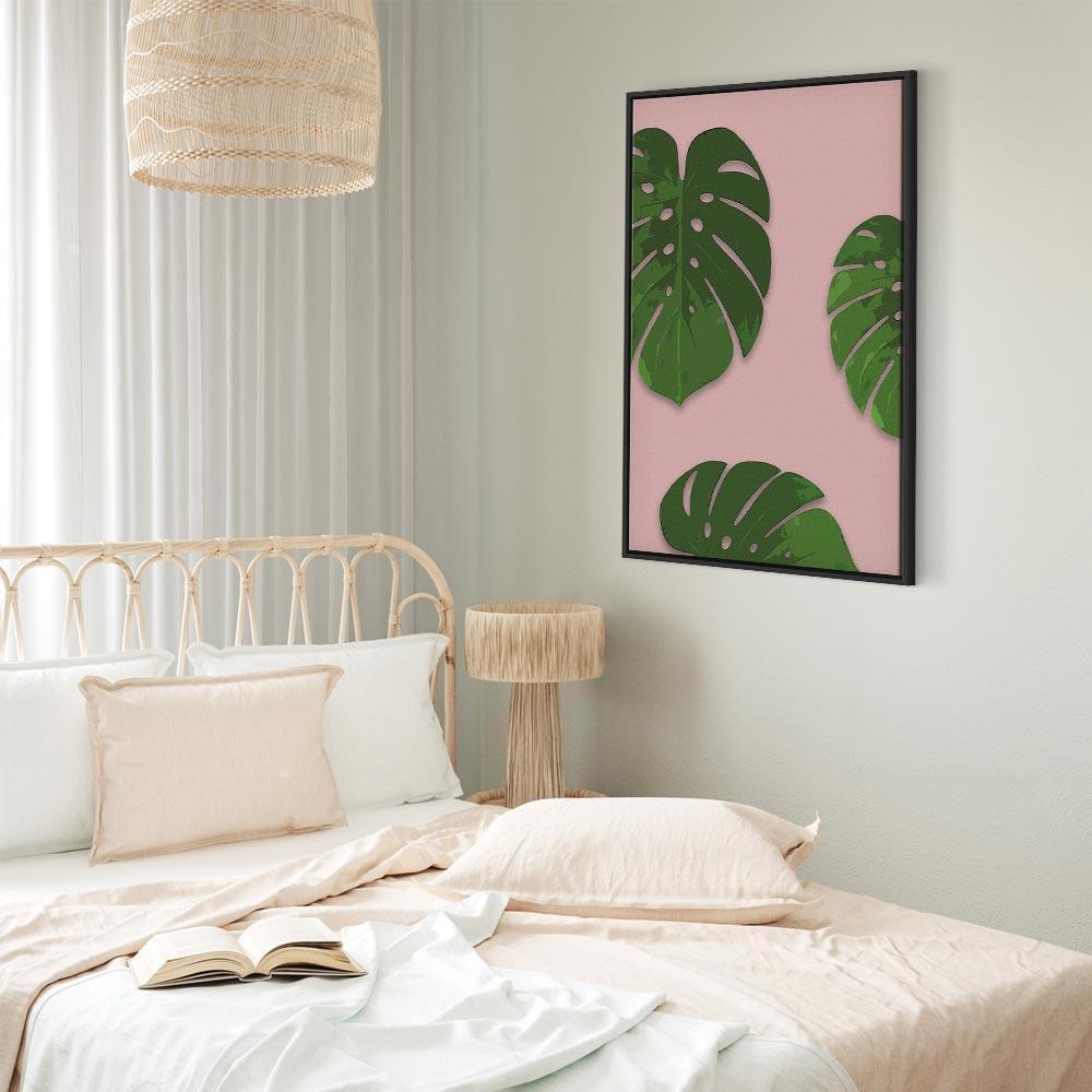 Leinwandbild - Exotic Fragment (1 Part) Vertical