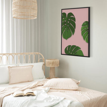 Leinwandbild - Exotic Fragment (1 Part) Vertical