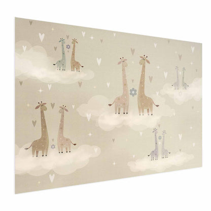 Poster - Loving Giraffes