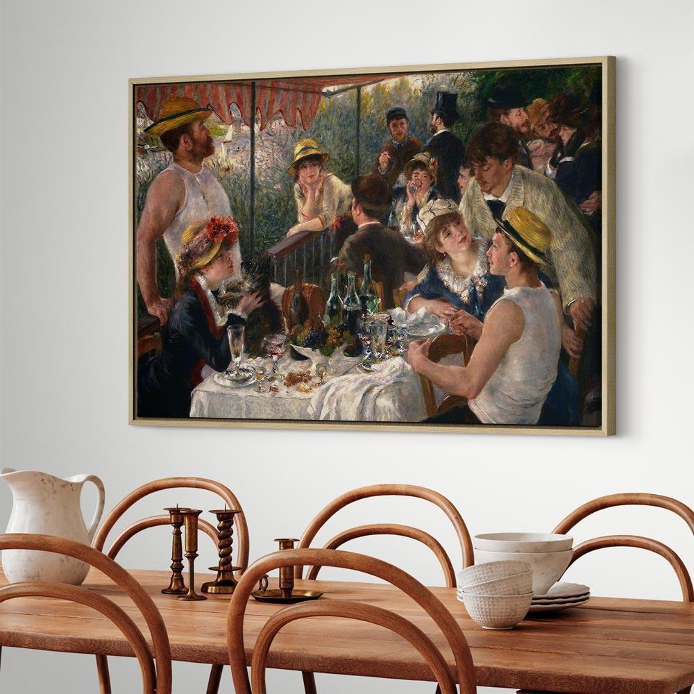 Leinwandbild - Pierre-Auguste Renoir – Luncheon of the Boating Party