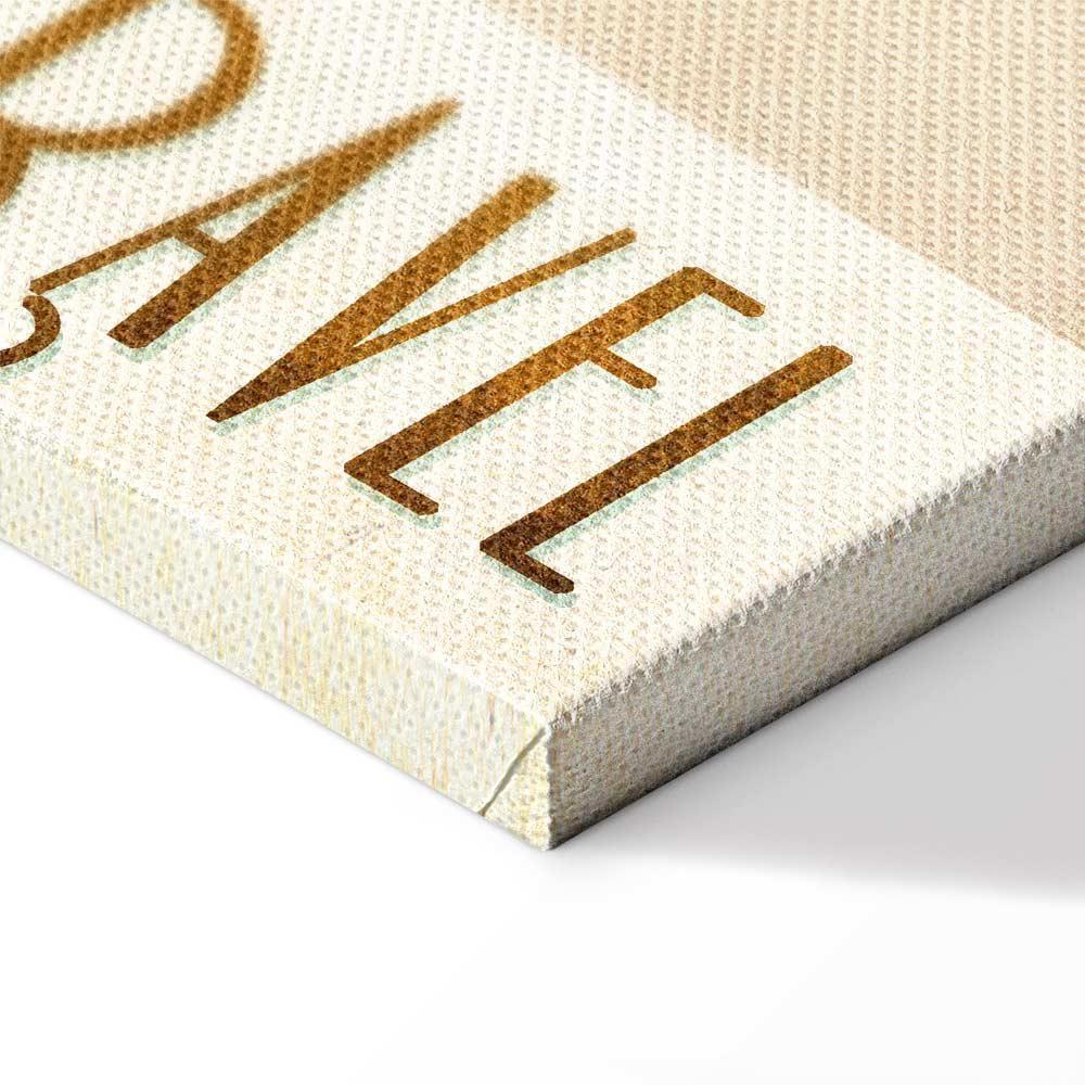 Leinwandbild - Sound Travel (1 Part) Vertical