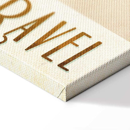 Leinwandbild - Sound Travel (1 Part) Vertical