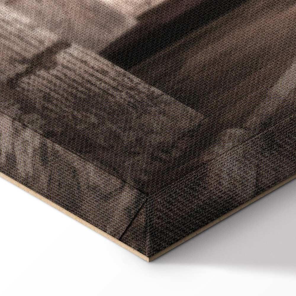 Leinwandbild - Retro Alley (1 Part) Vertical