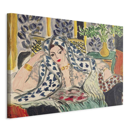 Leinwandbild - Henri Matisse – Odalisque at Fautenuil